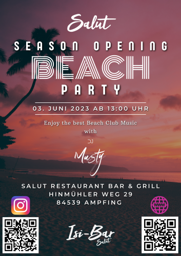 Season Opening Beach Party